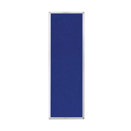 Versare Hush Panel Configurable Cubicle Partition 2' x 6' Royal Blue Fabric 1852205